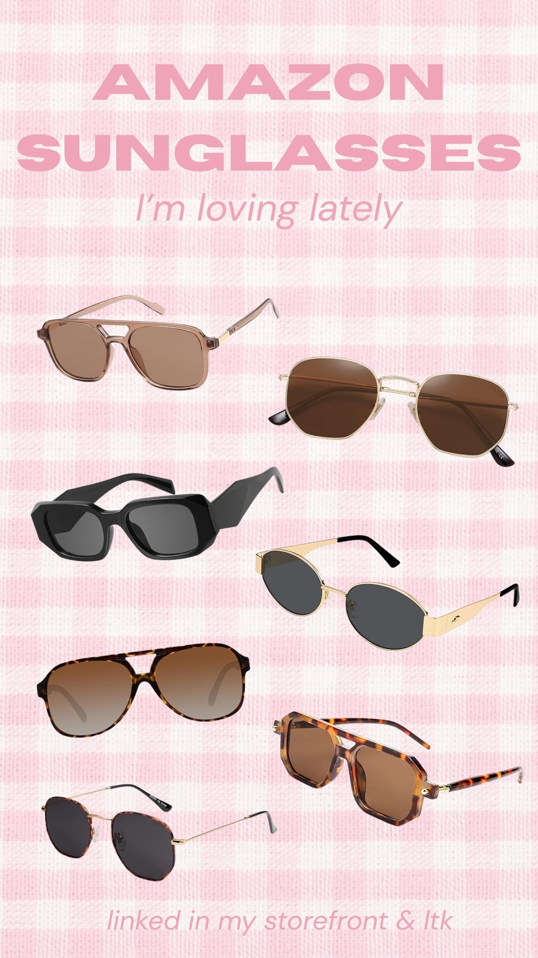 These affordable sunglass finds are unmatched!! 😎 

#LTKFindsUnder50 #LTKSeasonal #LTKSaleAlert