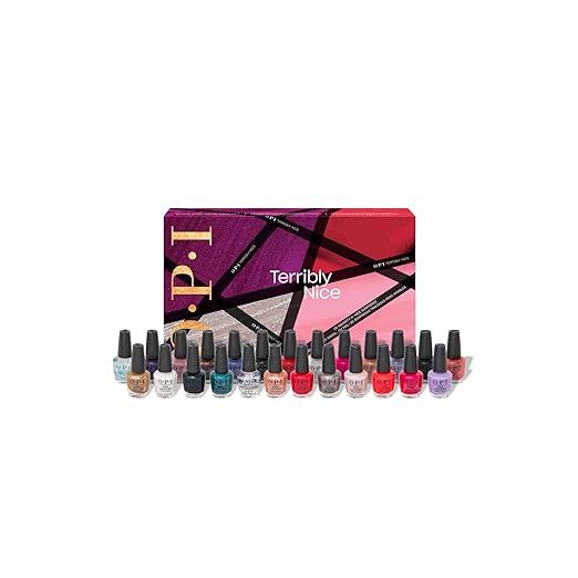 OPI Nail Lacquer, 25pc Mini Advent Calendar Gift Set, Up to 7 Days of Wear, Chip Resistant & Fast... | Amazon (US)