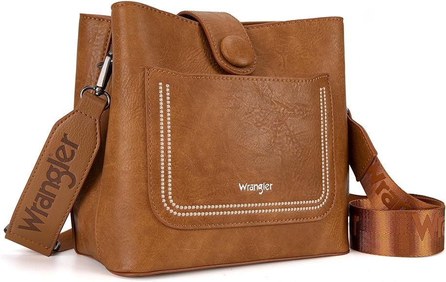 Wrangler Vintage Crossbody Purses for Women Purses and Handbags for Gift | Amazon (US)