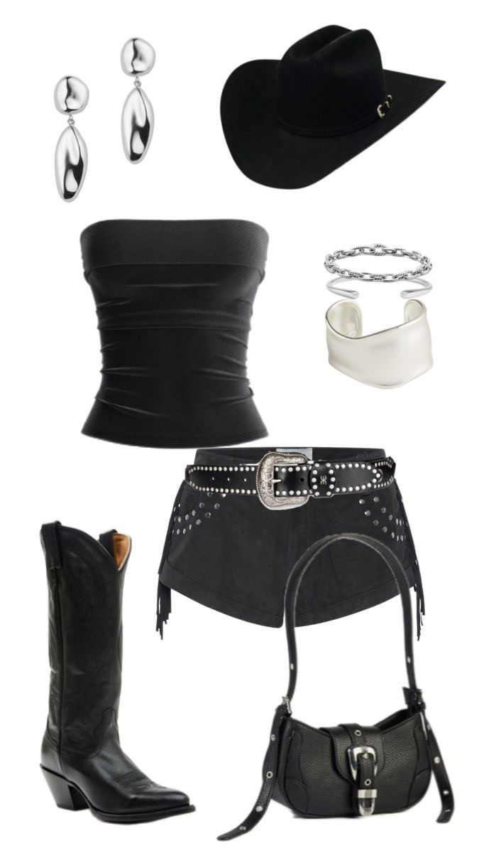 Shorts are OneTeaspoon Gothic Rodeo Fringed shorts!