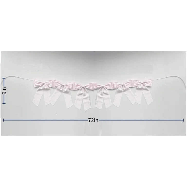 Bow Garland, Pink, 6', by My Texas House | Walmart (US)