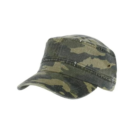 David & Young Camo Print Distressed Cadet Cap (Women's) | Walmart (US)