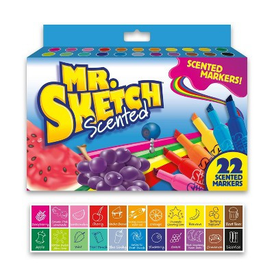 Mr. Sketch 22pk Scented Markers Chisel Tip | Target