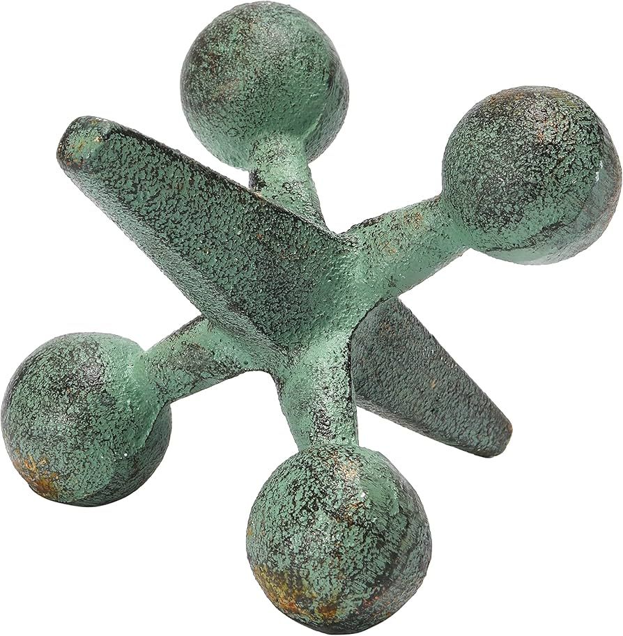 Creative Co-Op Cast Iron Jack Accent, Patina | Amazon (US)