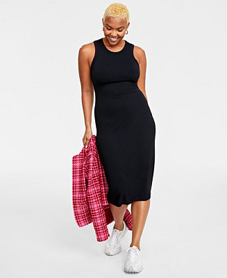 Women's Rib-Knit Midi Tank Dress, Created for Macy's | Macy's