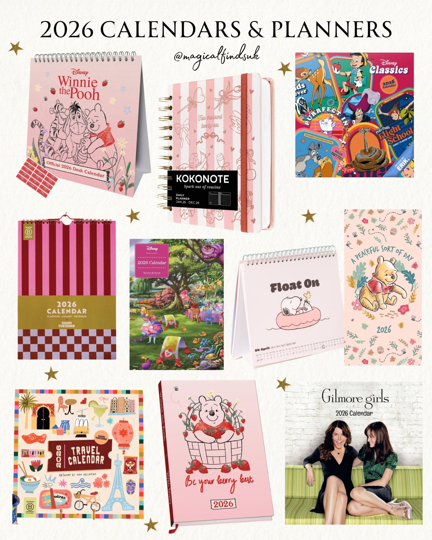 2026 planners & calendars 💗✨📆