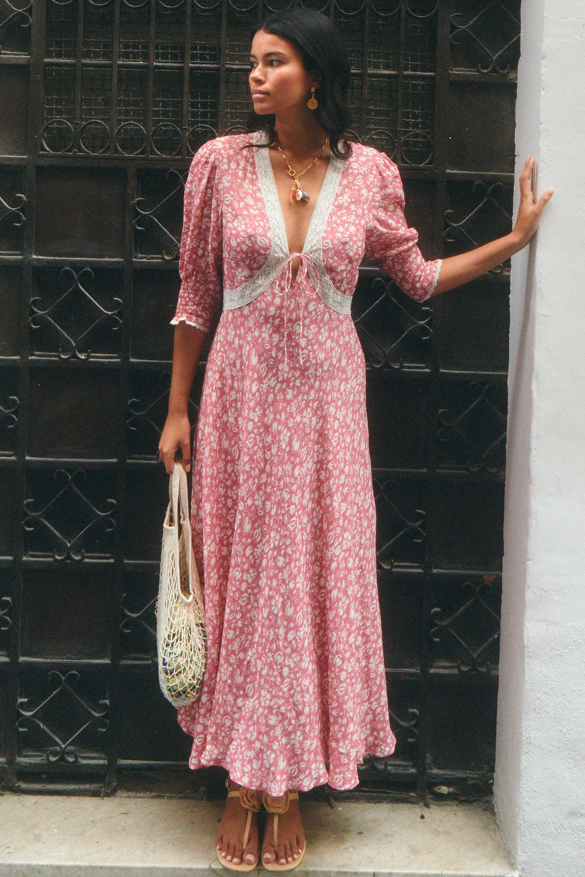 Amina - Amelie Floral Pink | Rixo