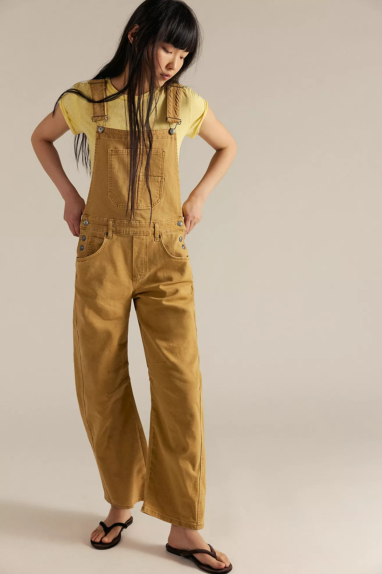 We The Free Good Luck Barrel Overalls | Free People (Global - UK&FR Excluded)