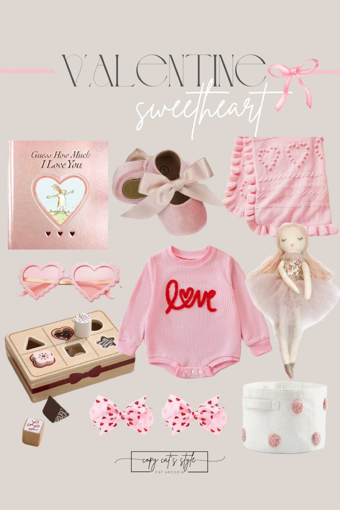 Valentine finds for your little sweetheart, baby valentine gifts, pottery barn kids valentine, Amazon valentine finds. 

#LTKBaby #LTKKids #LTKGiftGuide
