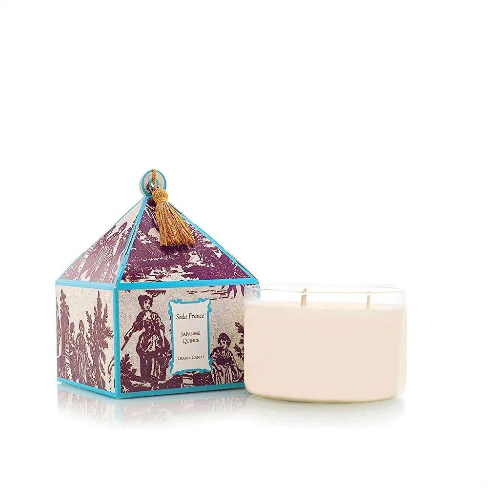 Seda France Japanese Quince Classic Toile 3-Wick Candle 26 oz. | Walmart (US)