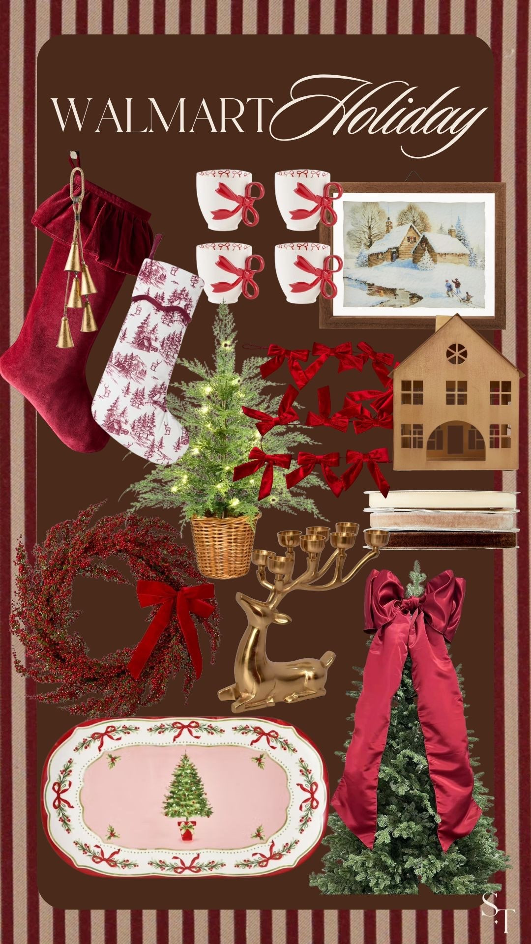 Christmas decor Walmart
Pottery Barn dupe


#LTKStyleTip #LTKHome #LTKSaleAlert