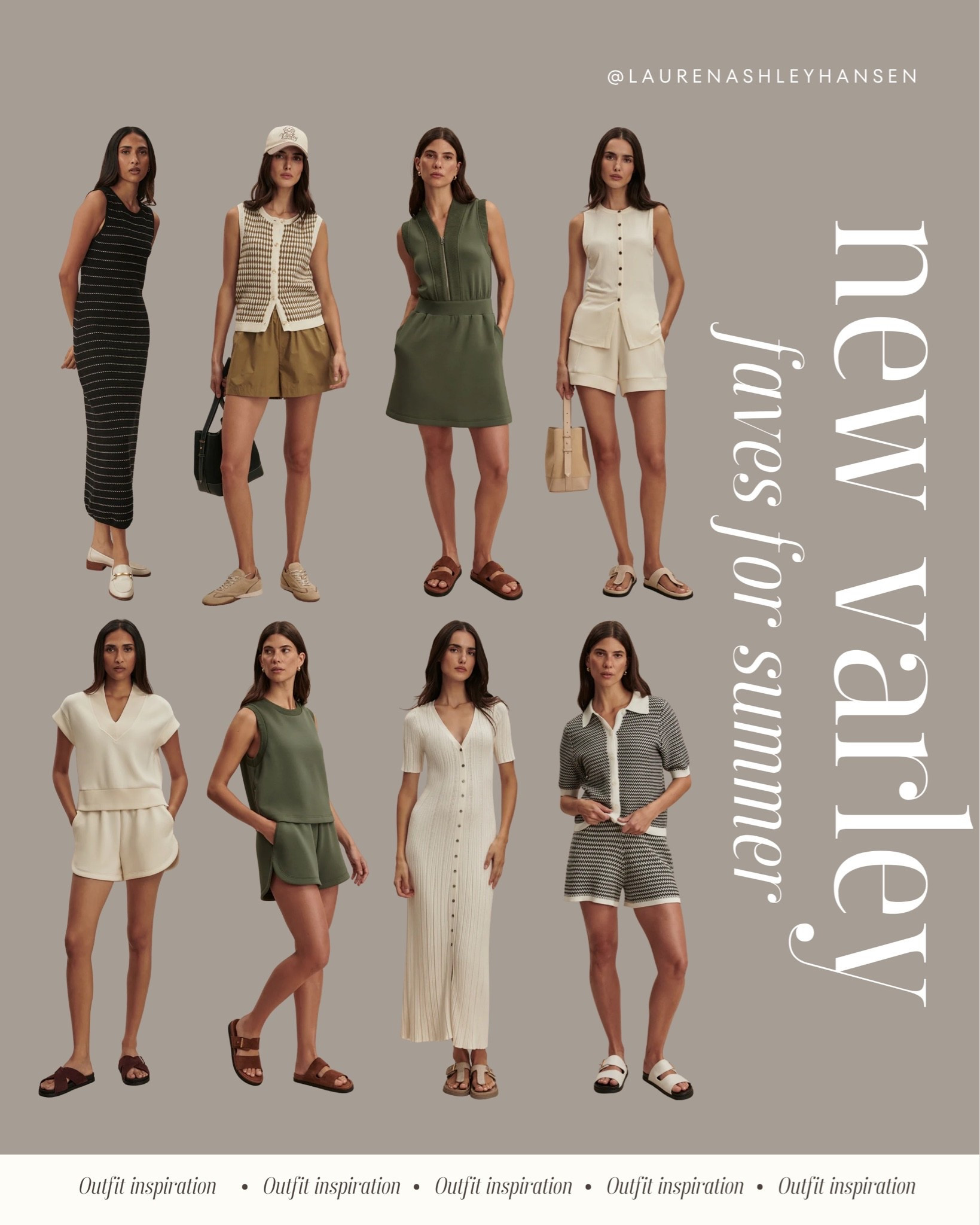 New Varley arrivals for the summer! I’m loving these neutral tones for the girls who aren’t looking for a pop of color. Casual, comfortable, yet still chic!

#LTKSeasonal #LTKootd #LTKgrwm