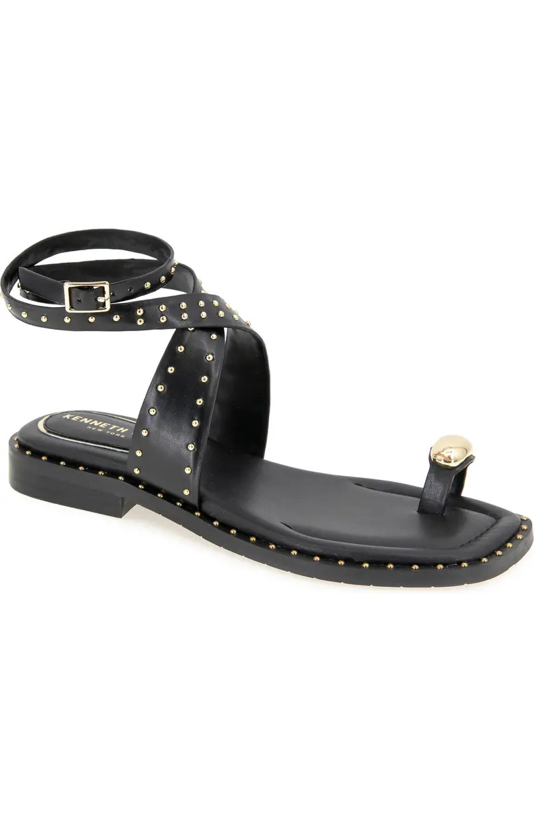 Ravenn Studded Wraparound Ankle Strap Sandal (Women) | Nordstrom