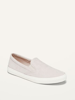 Faux-Suede Slip-On Sneakers for Women | Old Navy (US)