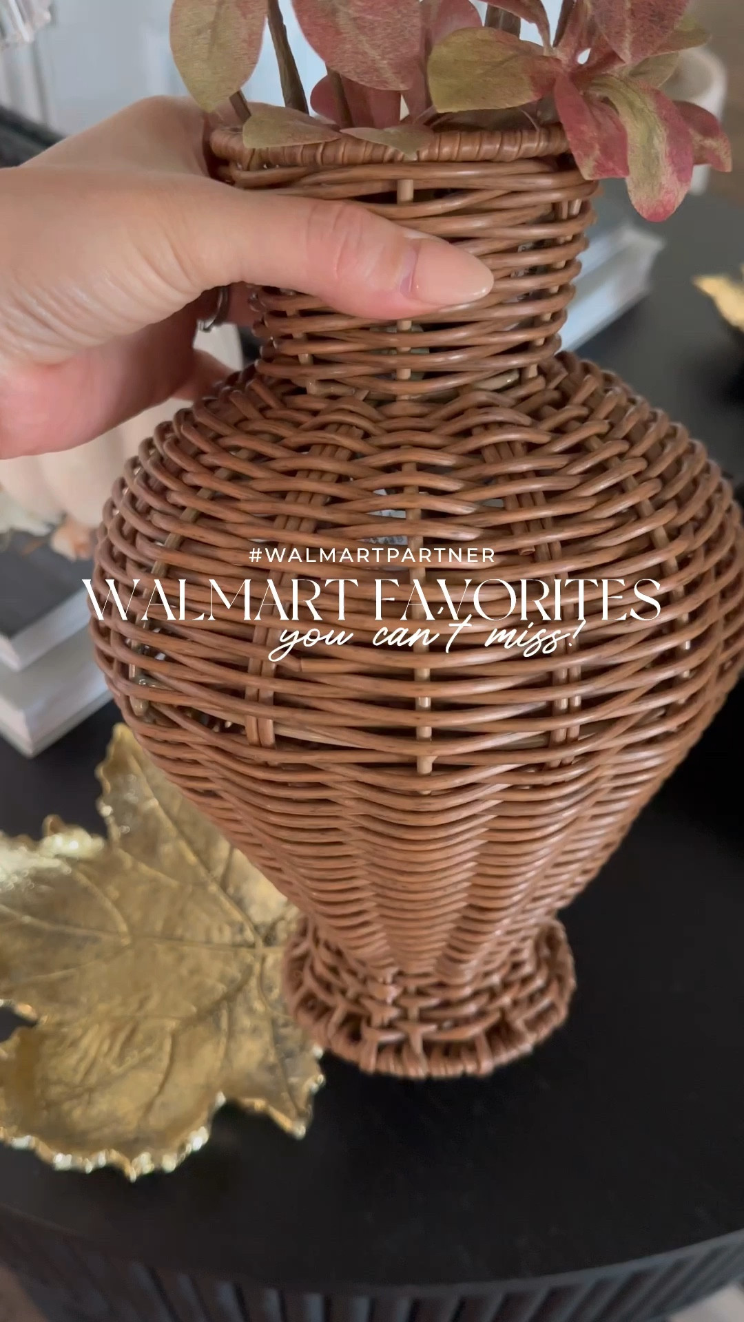 #walmartpartner The last one though 🥹

I picked up a few new home pieces from @walmart over the weekend! This gorgeous woven vase is under $15. And this runner’s colors are so beautiful!

These stems are perfect for transitioning from summer to fall. And this cozy throw blanket comes in so many pretty colors! I got the cream and the green one!

#walmarthome #walmartstyle #ltkhome 
