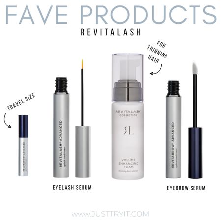  All 3 of us are in our 40s and we love revitalash to keep our hair, eyelashes and eyebrows looking healthy feeling healthy! We are here to tell you these products work and are worth the price tag 🙌🏻

Our favorite products:

Hair foam: Gretchen has been using the hair foam for 5+ years. It works and is worth the price!

Eyelash Serum: apply above lash line for healthy looking lashes and to combat brittleness or breaking.

Eyebrow Serum: apply to brows to notice healthier looking brows and combat brittleness and breaking 


#ad

#LTKFind #LTKbeauty