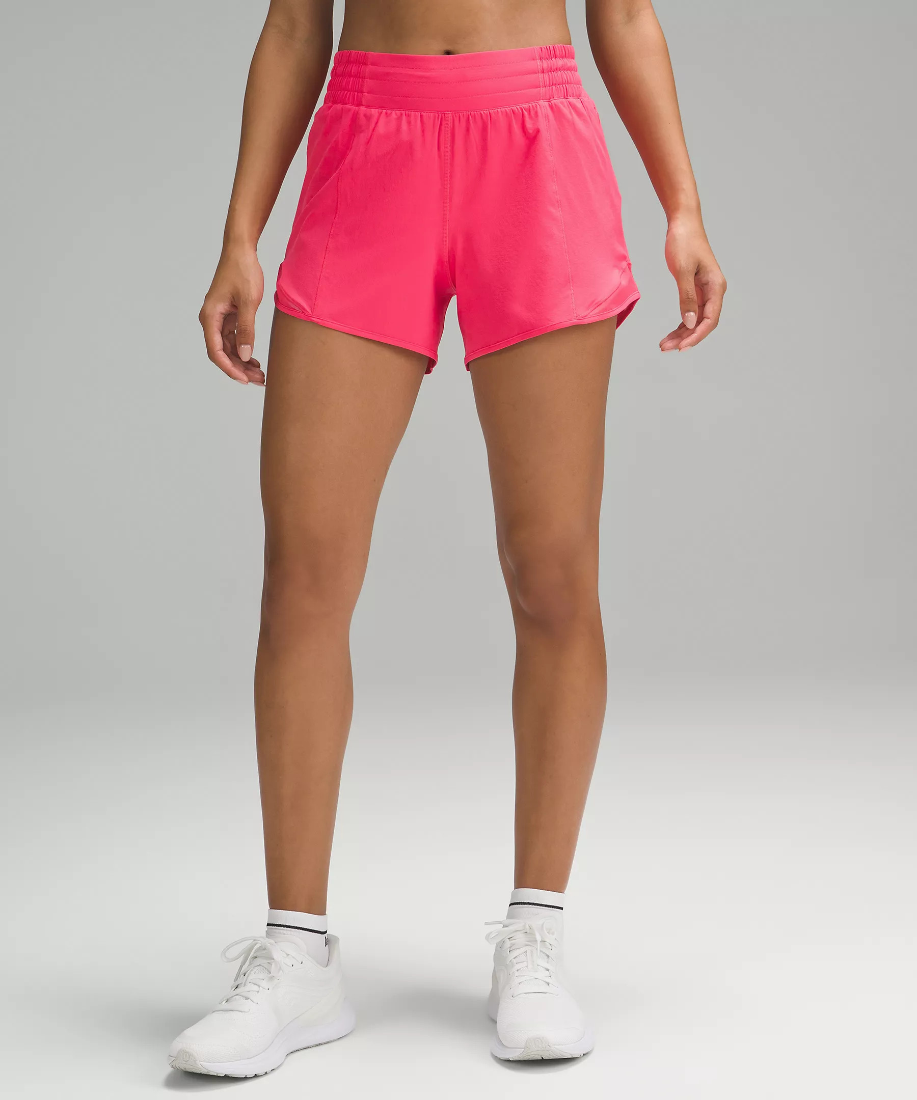 Hotty Hot High-Rise Lined Short 4" | Women's Shorts | lululemon | Lululemon (US)