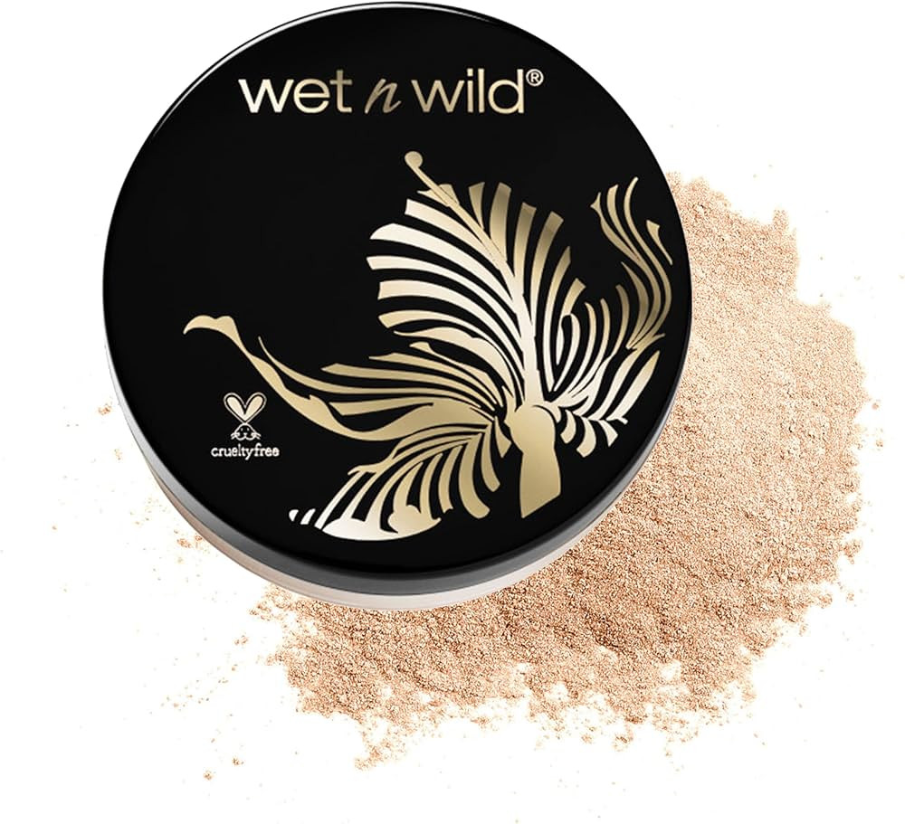Wet n Wild MegaGlo Loose Highlighting Powder Makeup, I'm So Lit, Rose Gold | Vegan | Cruelty-free | Amazon (US)