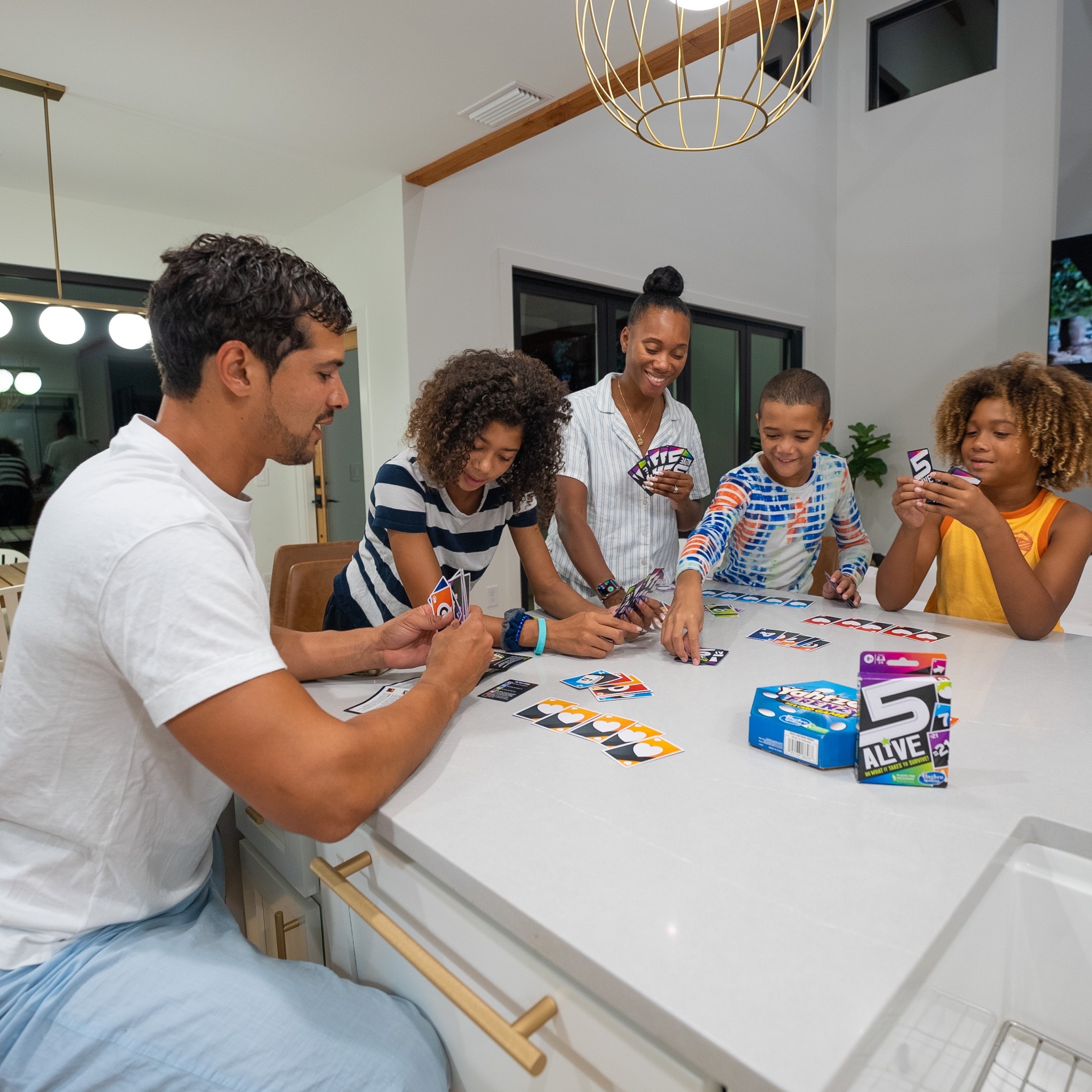 #ad Nothing feels better than to have everyone together in the same room laughing and having fun.  Thanks to @Hasbrogamingofficial and @target there are fun games you have to try. The Five Alive and Yahtzee Frenzy games are now family faves.

The Five Alive game is easy to learn and fun to play and no need to wait your turn for the Yahtzee Frenzy game because you want to roll the dice as quick as you can and find the matches to be the winner. 

Check out these games and more @target !

What’s your favorite thing to do for a family fun night?

#gamenightfromtarget #familygamenight #Target #TargetPartner 

#LTKfamily #LTKunder50