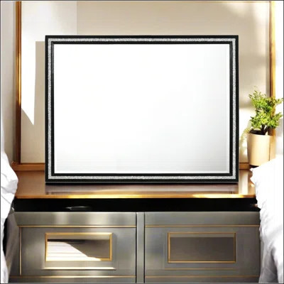 Exquisite Mirror With Beveled Edge And Shimmering Trim, Ideal For Enhancing The Elegance Of Any Room's Decor | Wayfair North America