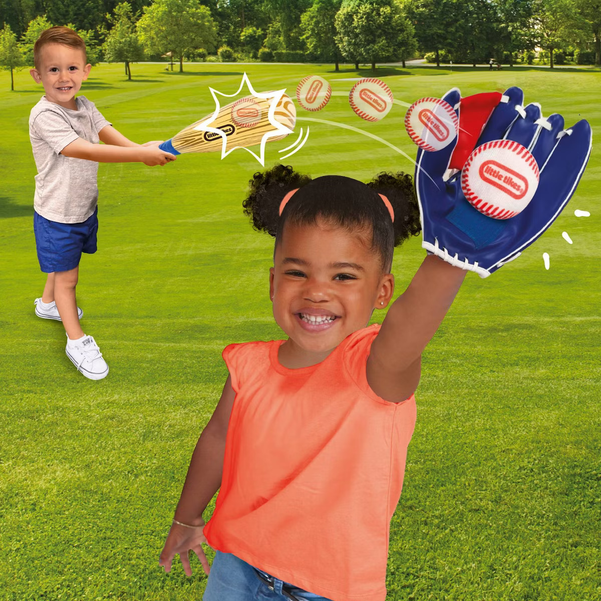 Little Tikes Junior Toy Baseball Starter Set - 3pc | Target