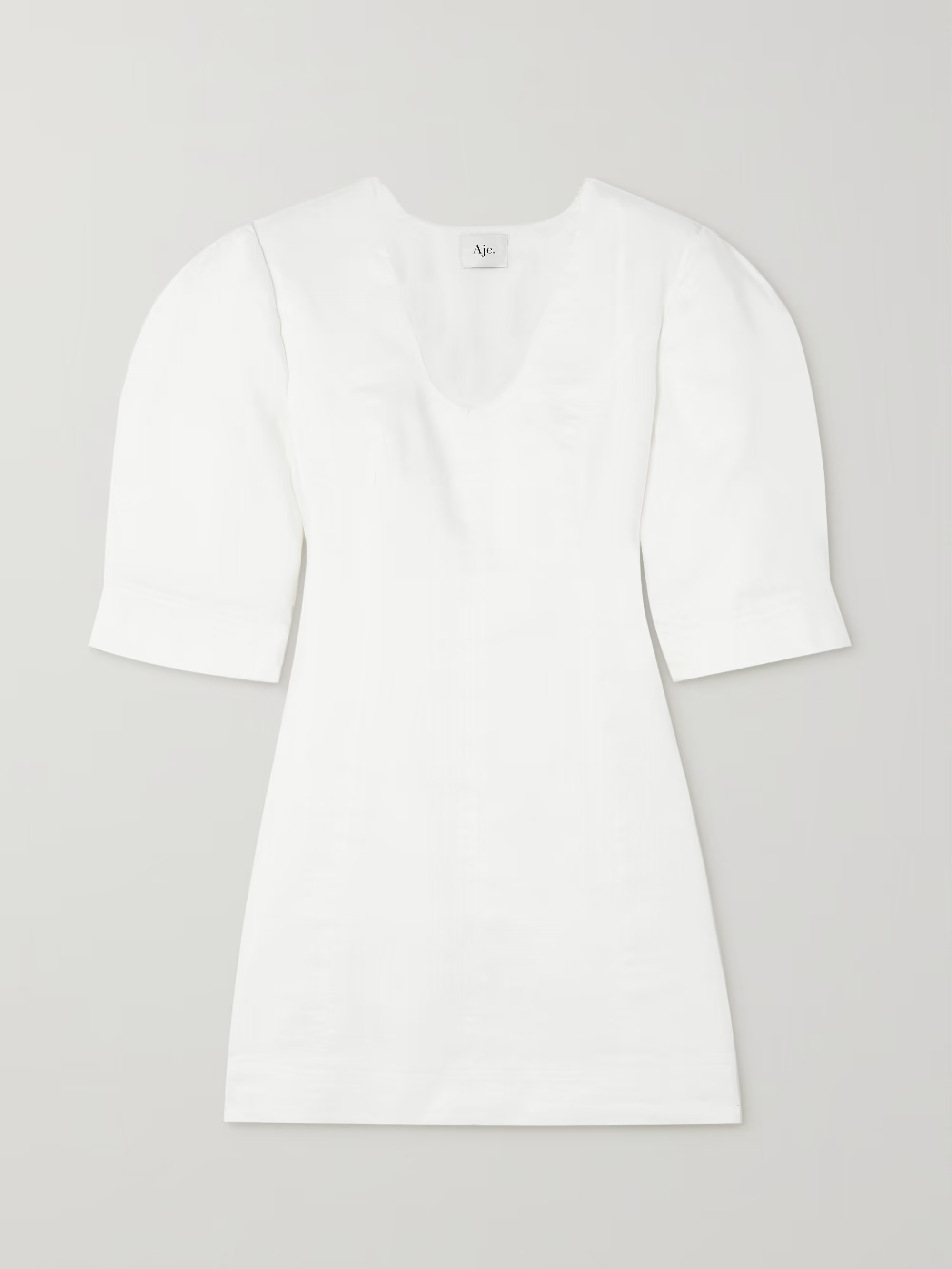 Hunter embellished cutout linen-blend mini dress | NET-A-PORTER APAC