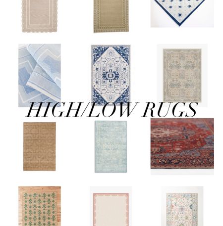 High budget and low budget area rugs 

#LTKMostLoved #LTKwedding #LTKhome
