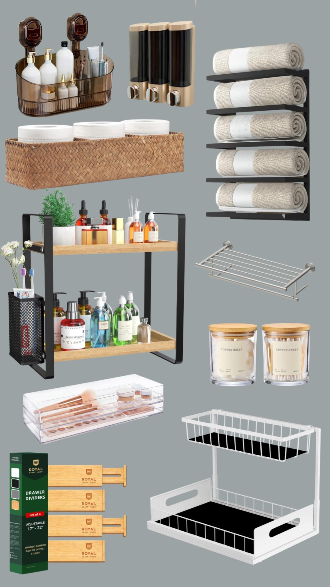 Organize your primary bathroom with these home finds! 

#LTKHome