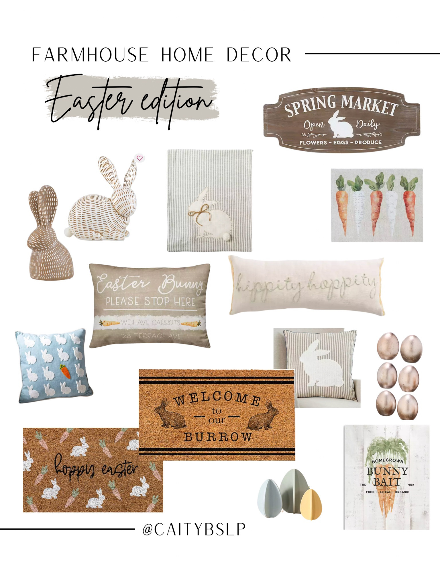 My top farmhouse Easter decor picks from Kirklands! On sale now!

Home decor / farmhouse / farmhouse style / Easter / Easter decor / kirklands 

#LTKSale #LTKhome #LTKSeasonal