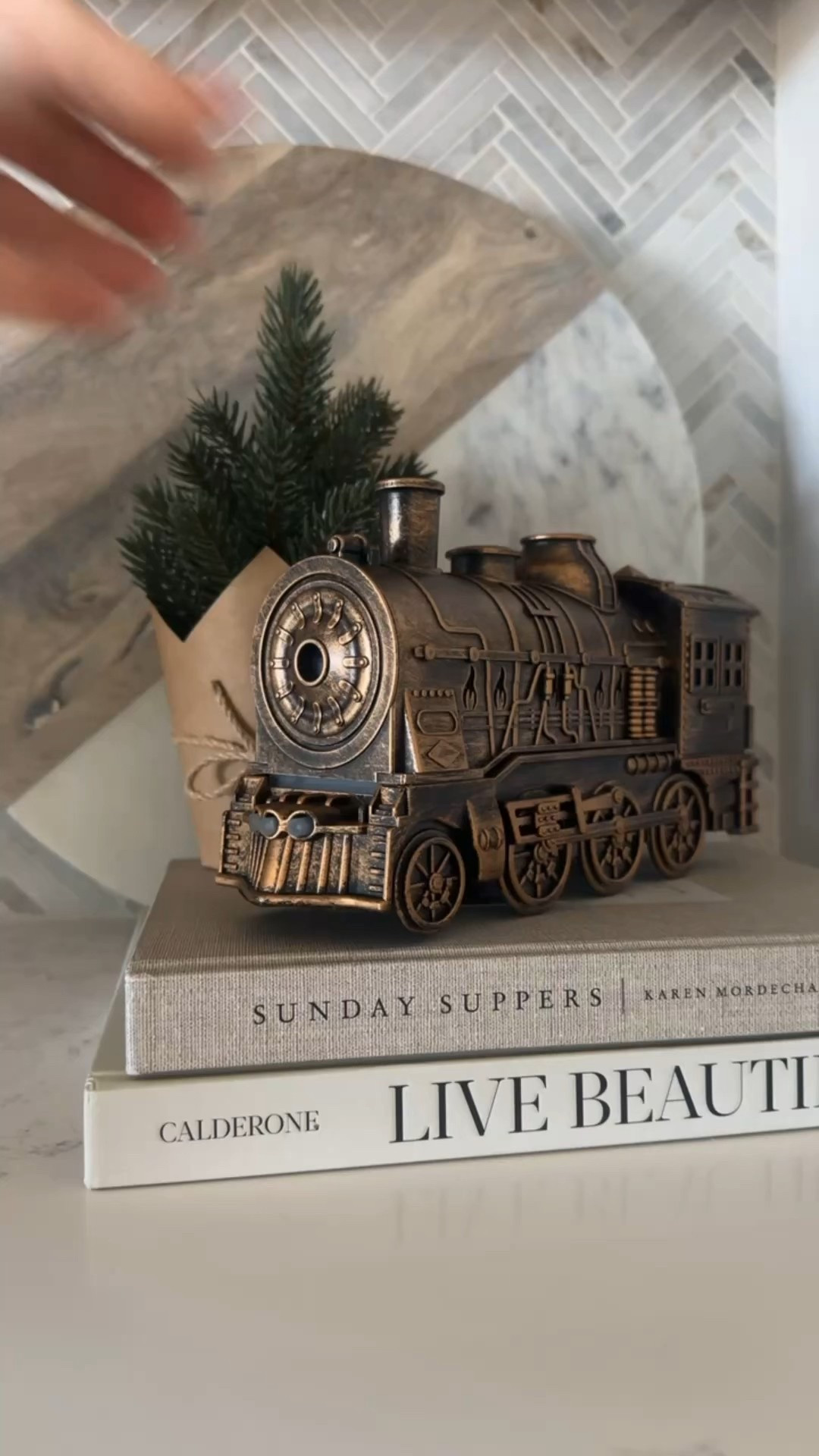 He viral Christmas train is so magical 

#LTKSeasonal #LTKHome #LTKHoliday