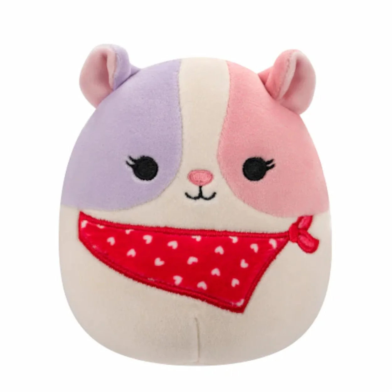 Squishmallows Official 5 inch Niven the Tri-Colored Guinea Pig with Red Heart Bandana - Child's U... | Walmart (US)