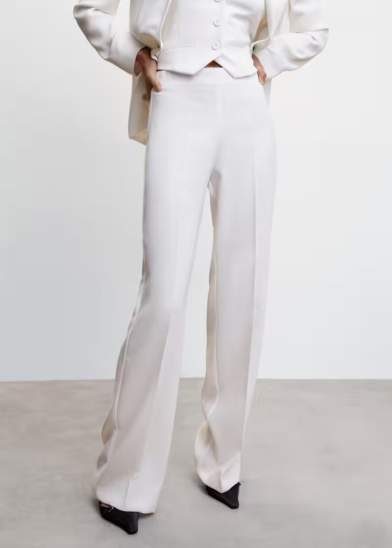 Palazzo pants -  Women | Mango USA | MANGO (US)