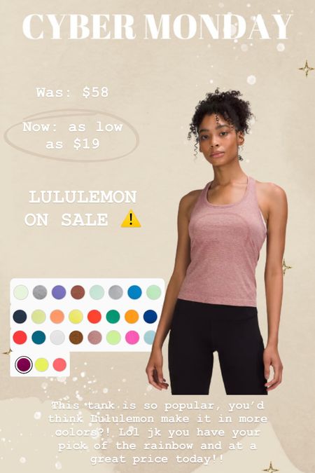 Lululemon on sale 

#LTKunder50 #LTKCyberweek #LTKfit