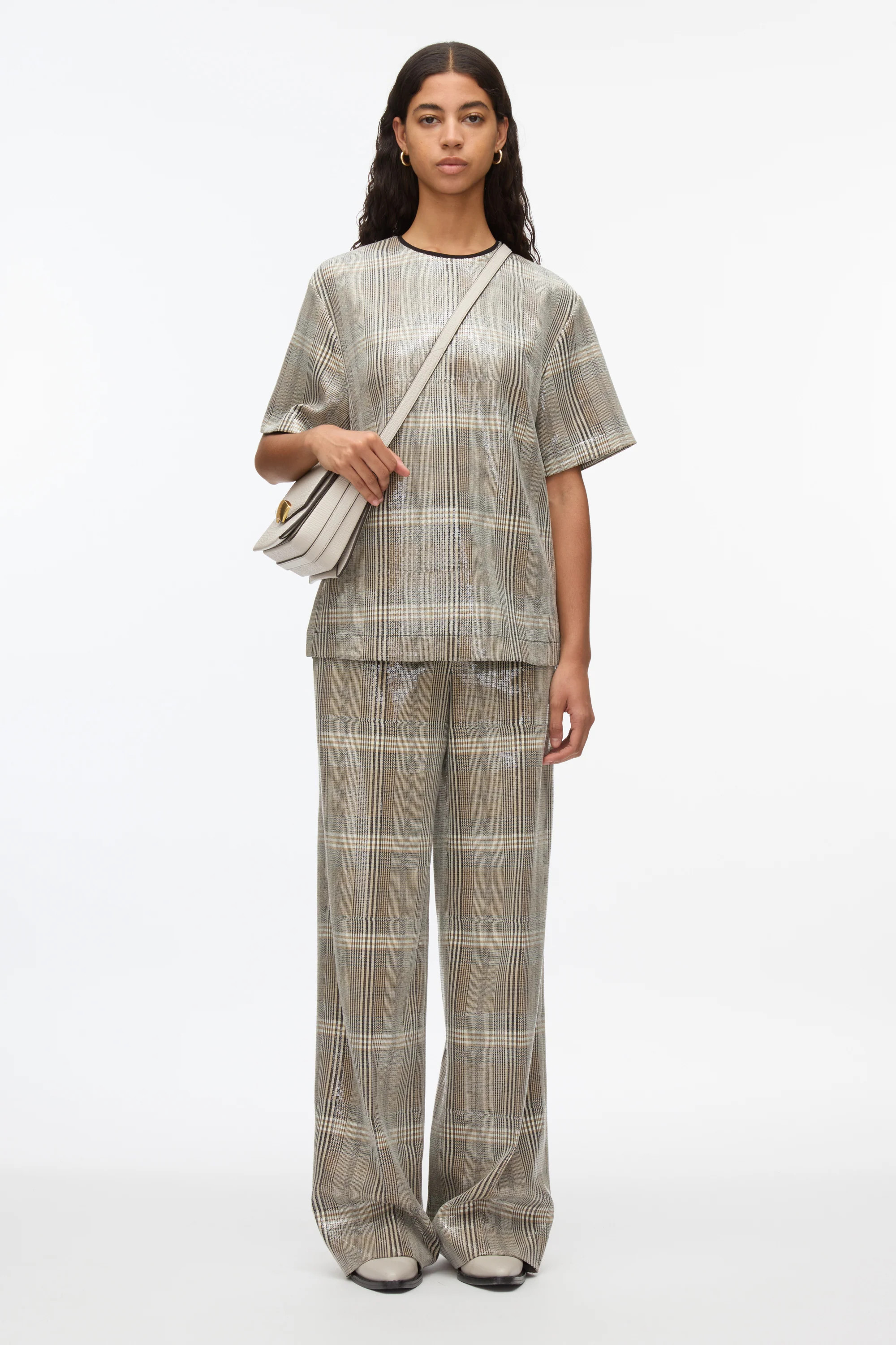 Sequin Plaid Tee | 3.1 Phillip Lim