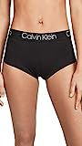 Calvin Klein Underwear Women's Body Cotton Boy Shorts, Black, X-Small | Amazon (US)