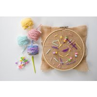 Kids Sewing Kid/Kid Kit/Spring Craft Kit/Preschool Sewing/Learn To Sew Kit/Montessori Sewing/Craft Kits/Life Skill/Easter Gift | Etsy (US)