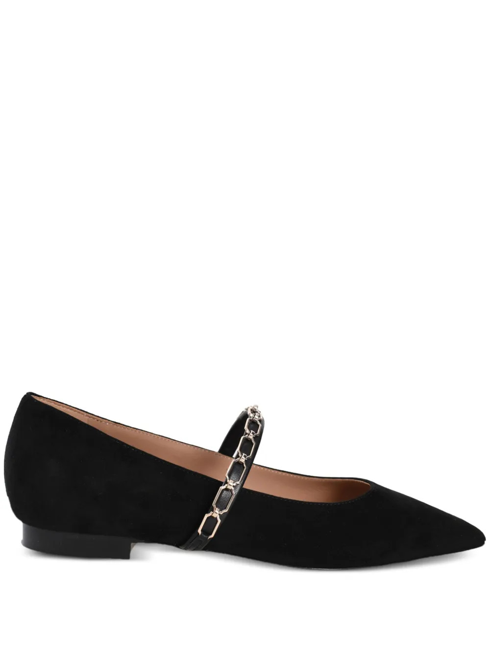 Malone Souliers Virna Ballerina Shoes | Black | FARFETCH UK | Farfetch Global