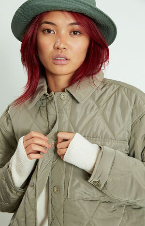 LA Hearts Quilted Shacket | PacSun | PacSun