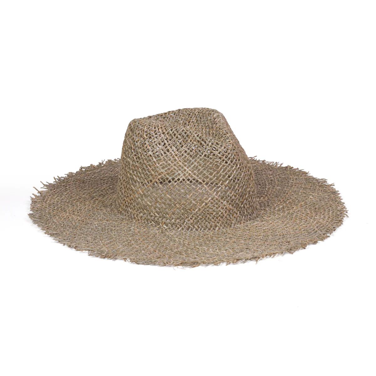 Sunnydip Fray Fedora - Straw Fedora Hat in Natural | Lack of Color | Lack of Color