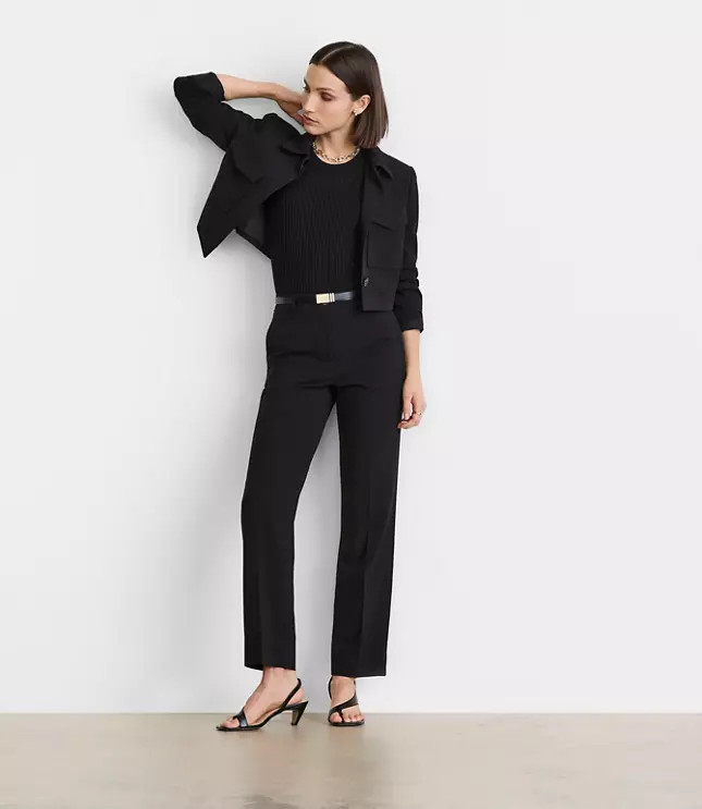 LOFT Versa Seasonless Stretch Slim Pants | LOFT