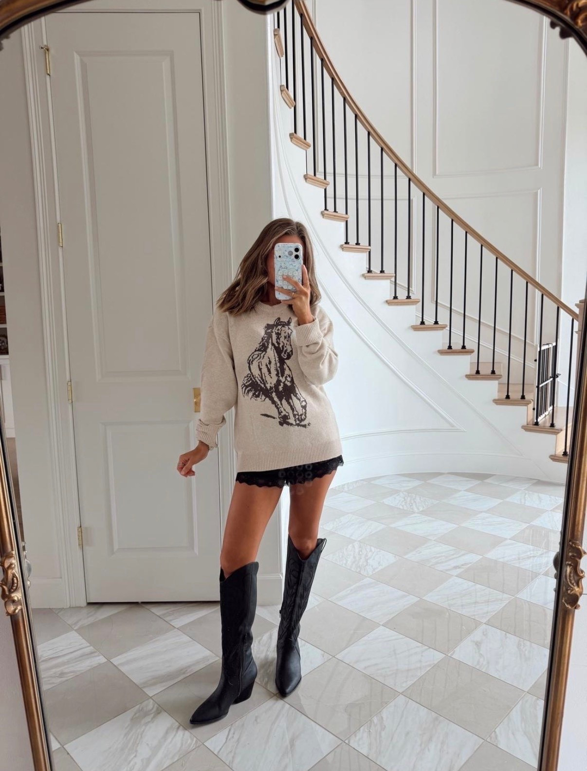 Obsessed with this horse sweater from @Walmart for fall!

#LTKootd #LTKSeasonal