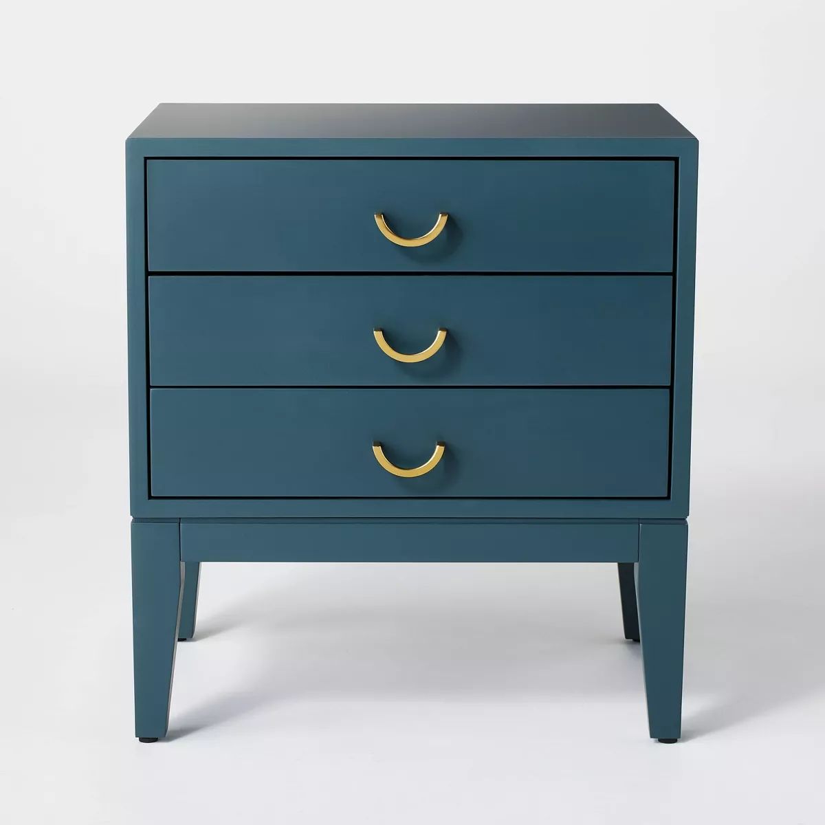 Quail Hill 3 Drawer Nightstand Mount Blue - Threshold™ designed with Studio McGee | Target