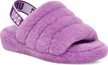 UGG® Fluff Yeah Faux Fur Slingback Sandal | Nordstrom | Nordstrom