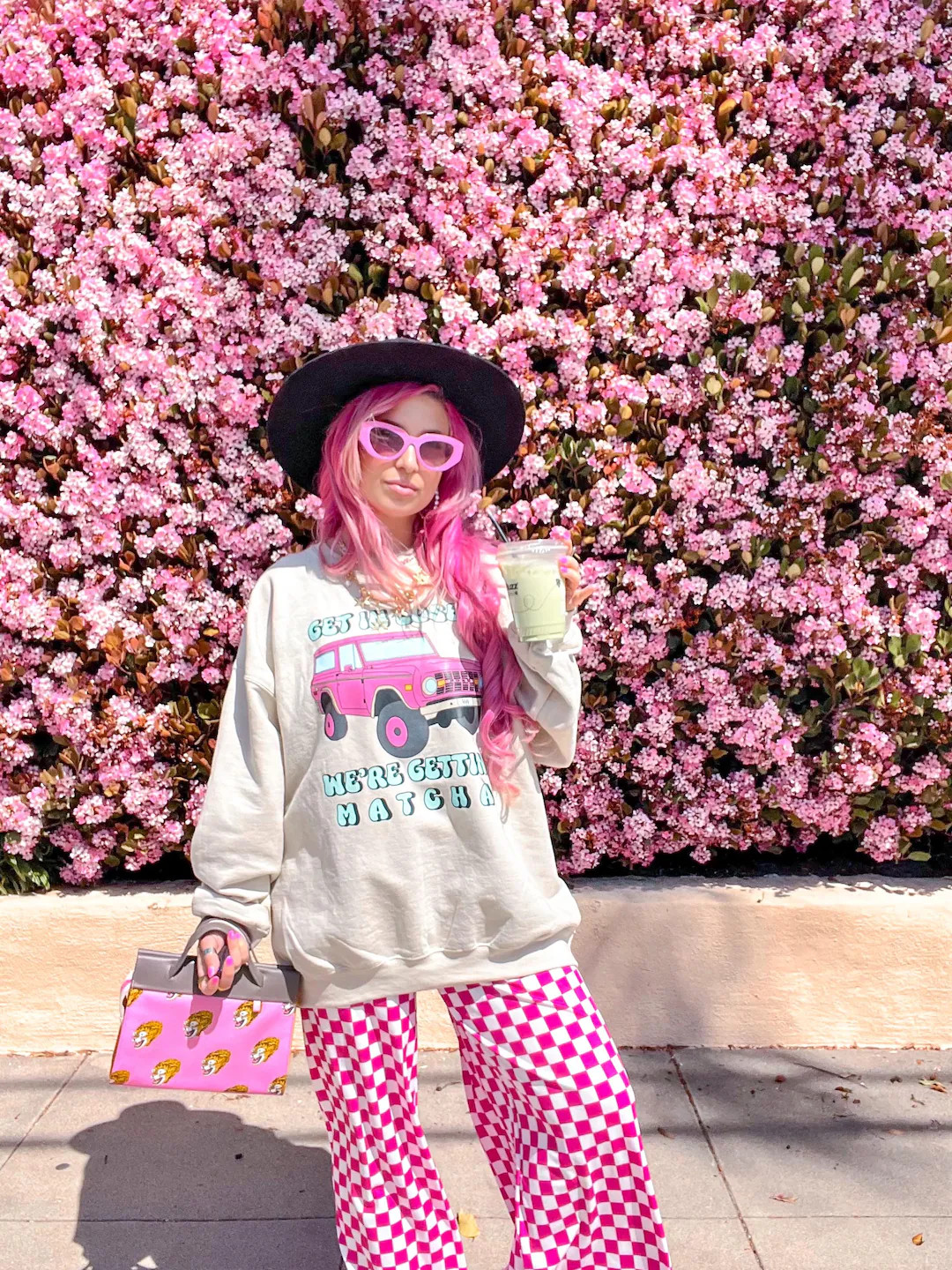 Ashley × Jordan Matcha Sweatshirt/tee - Etsy | Etsy (US)