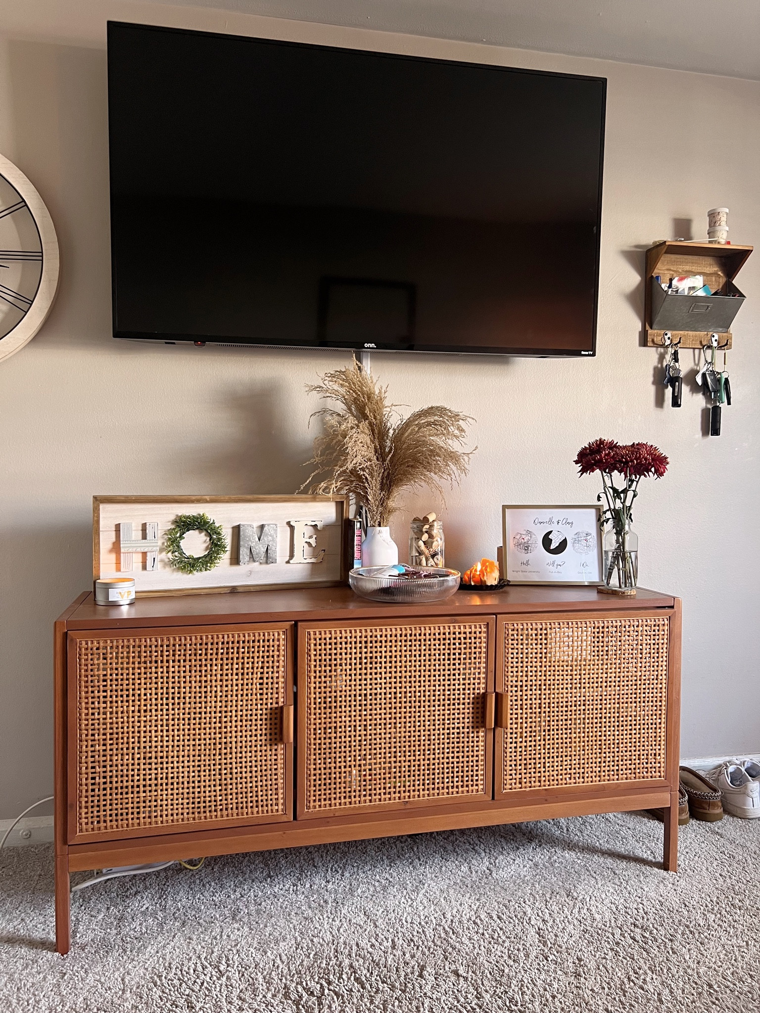 TV STAND 🤎  #LTKhome