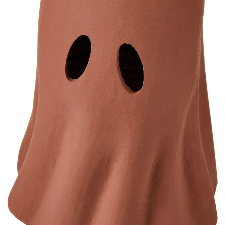 Paper Mache Ghost Brown Tabletop Decor, 11" Height , Halloween by Way To Celebrate | Walmart (US)