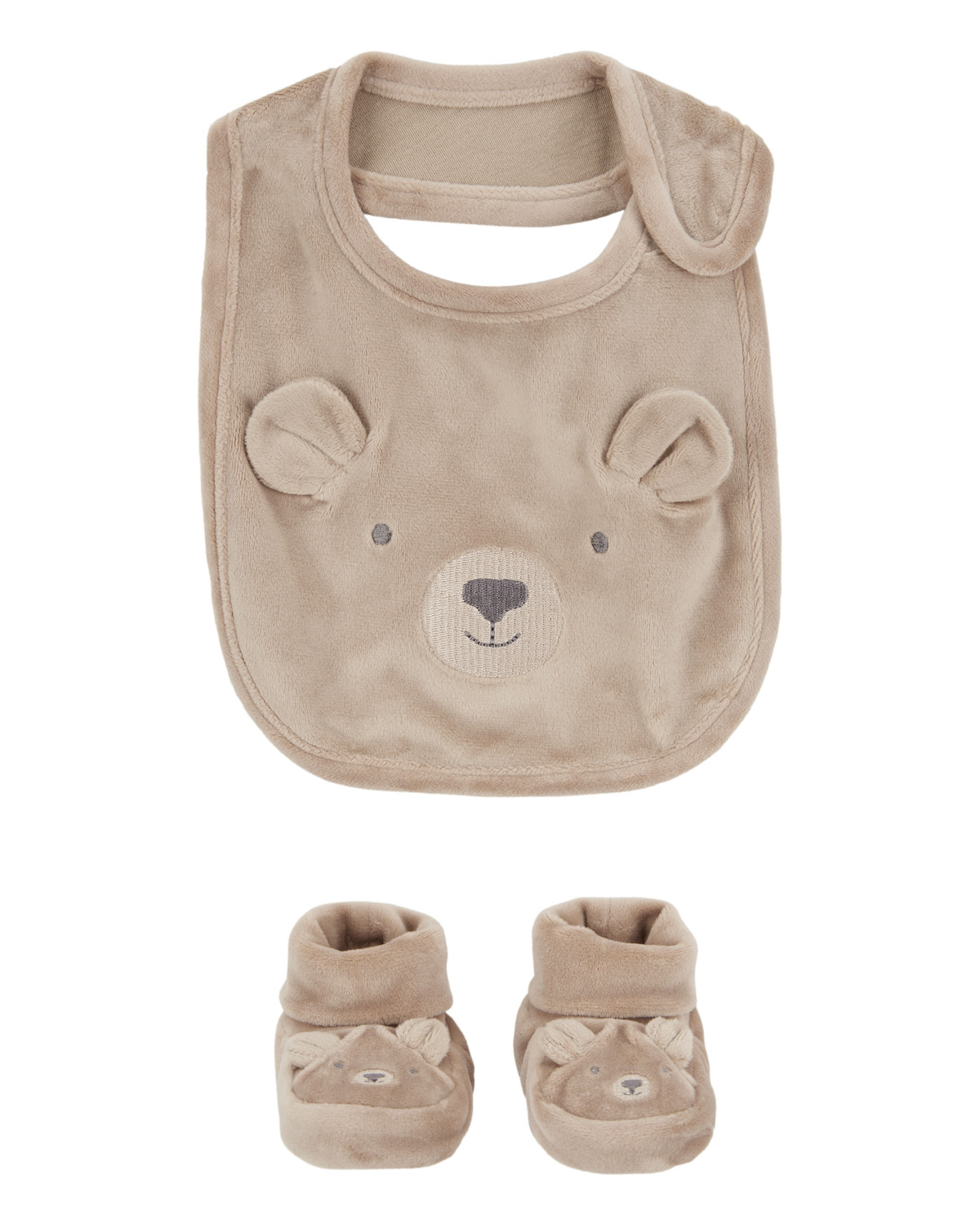 Baby 3-Piece Bear Booties & Bib Set - Carter's | Carter's | Carter's Inc