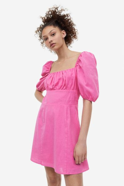 Puff-sleeved Dress | H&M (US + CA)