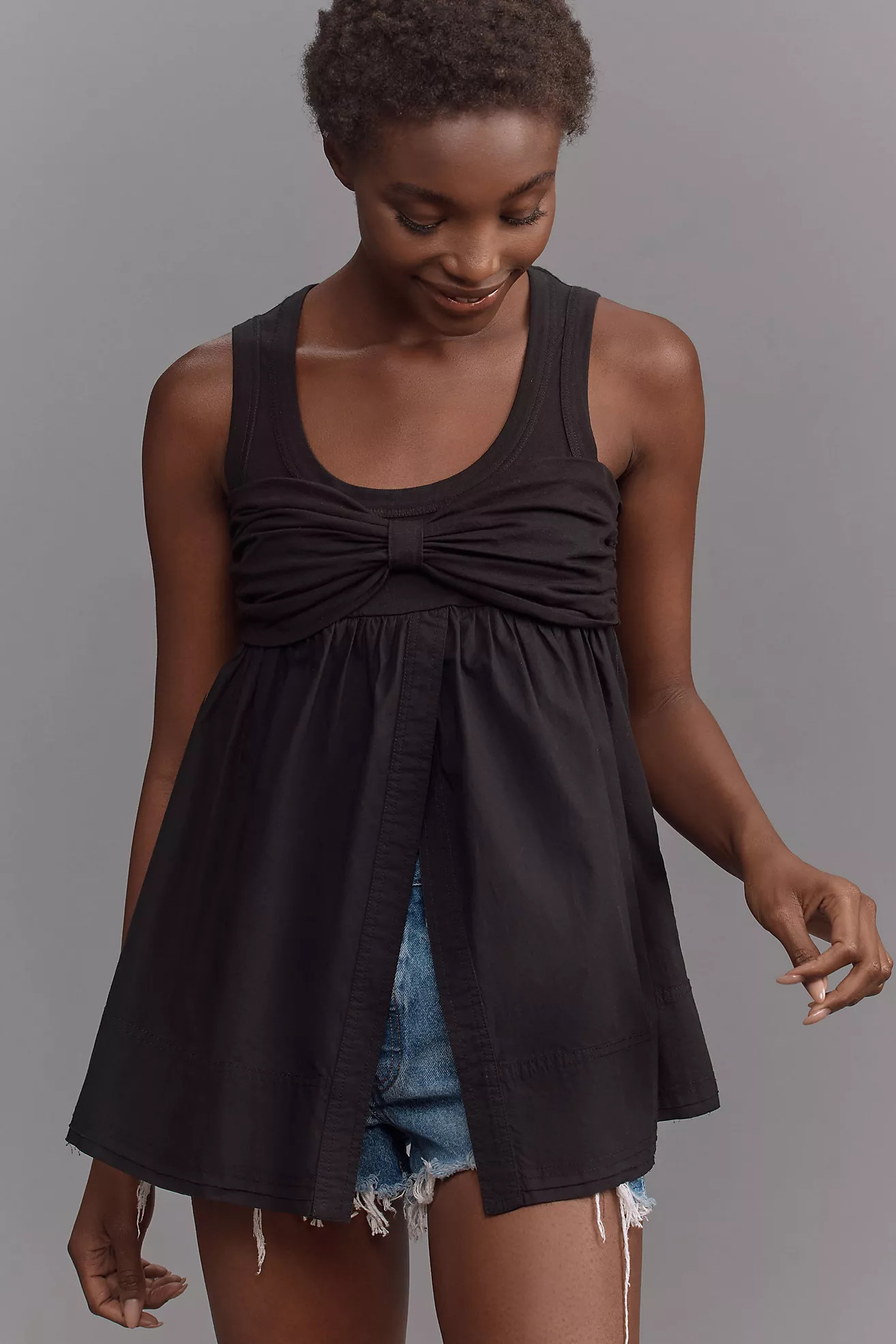 Pilcro Twist Tank | Anthropologie (US)