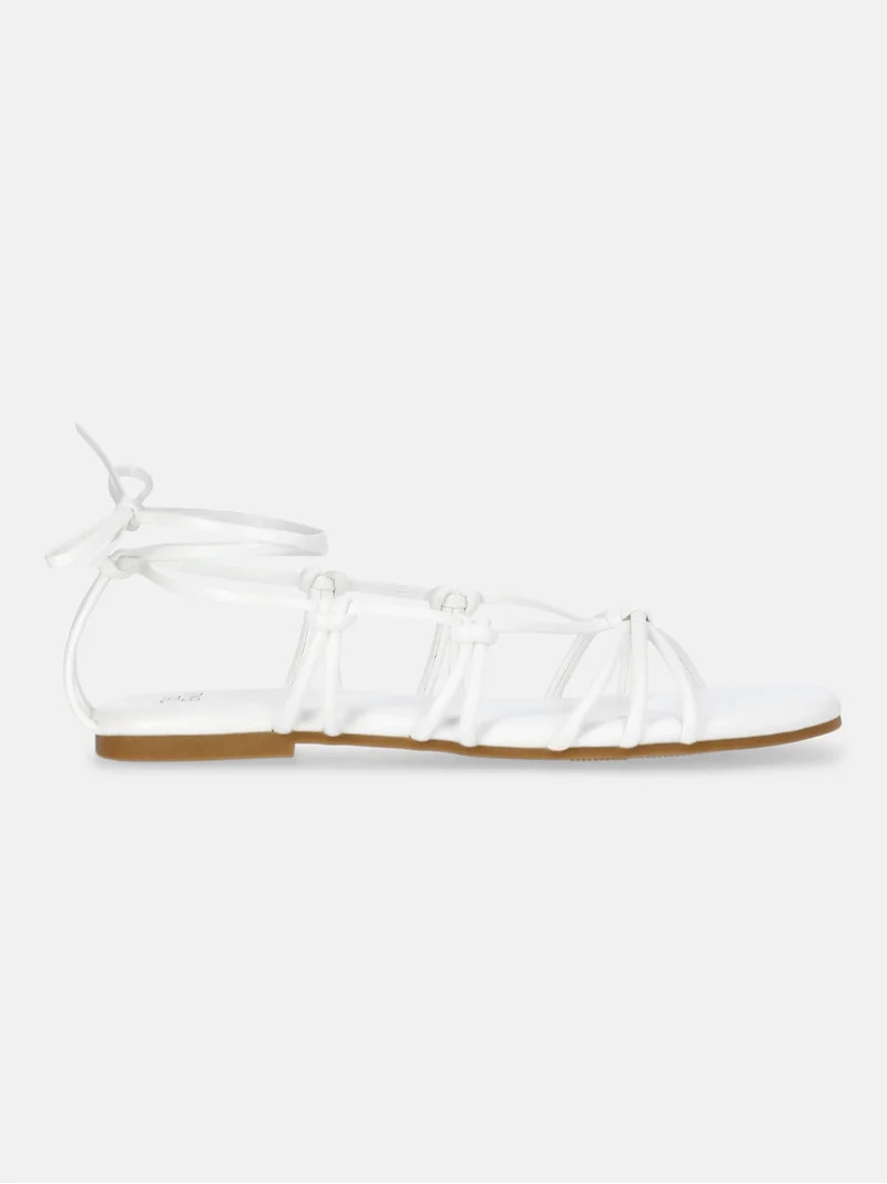 Time and Tru Women's Lace Up Sandals | Walmart (US)